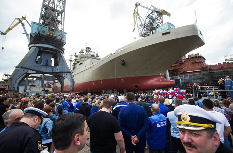 Nga hạ thủy tàu đổ bộ tấn công lớp Ivan Gren thứ hai